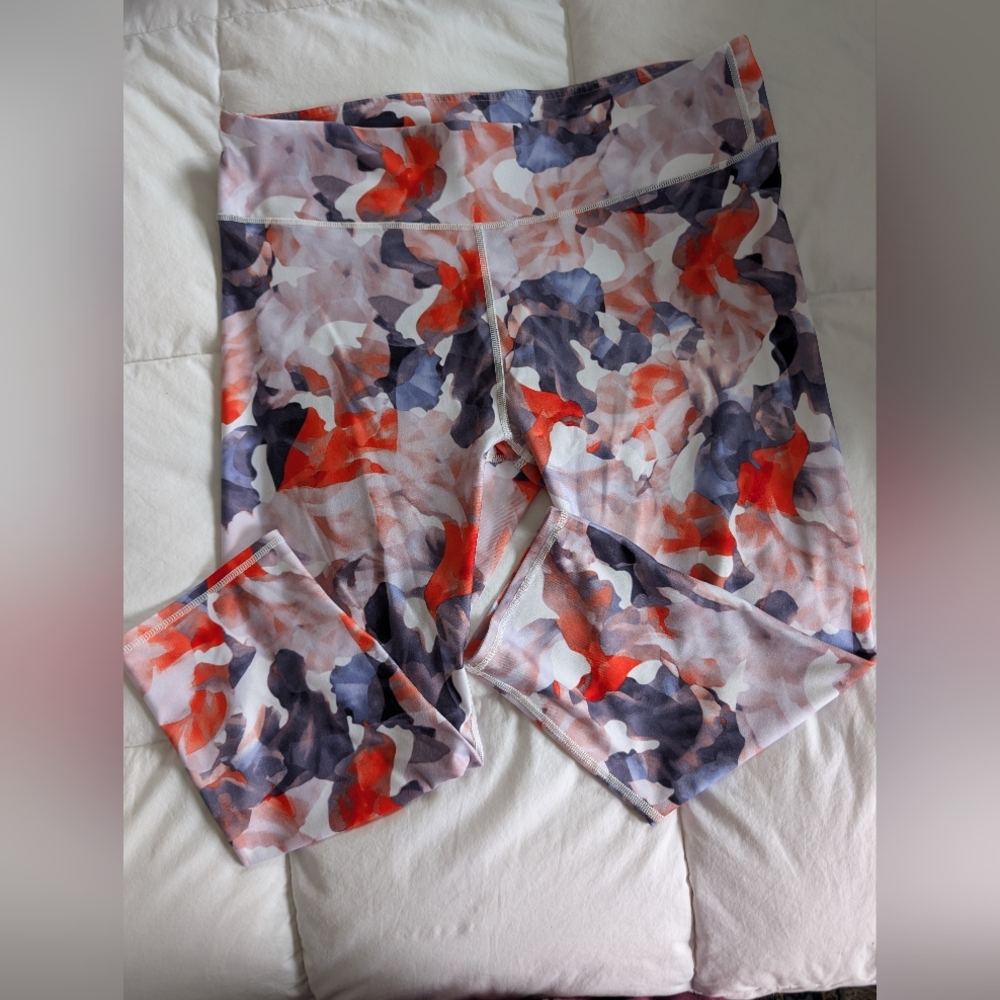 Fabletics Multicolor Floral Leggings